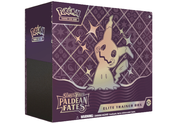 Pokemon Scarlet & Violet Paldean Fates Elite Trainer Box