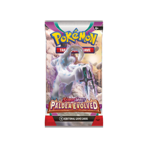 Pokemon Scarlet & Violet Paldea Evolved: Booster Pack (10 Cards)