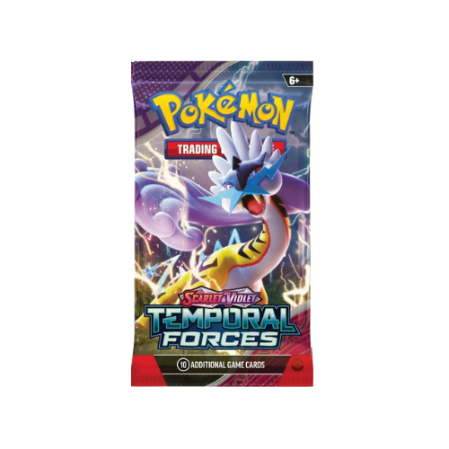 Pokemon Scarlet & Violet Temporal Forces: Booster Pack (10 Cards)