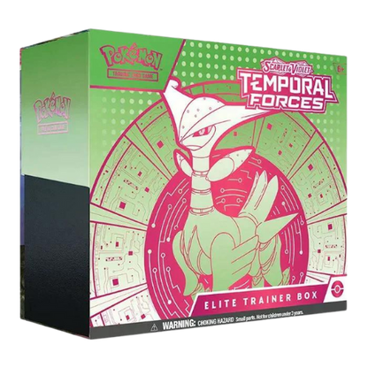 Pokemon Scarlet & Violet Temporal Forces: Elite Trainer Box (Green)