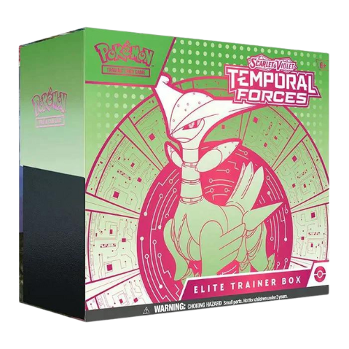 Pokemon Scarlet & Violet Temporal Forces: Elite Trainer Box (Green)