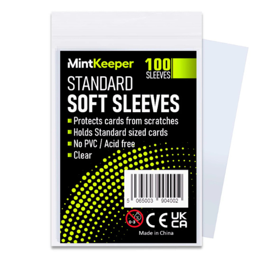 Clear Standard Sleeves